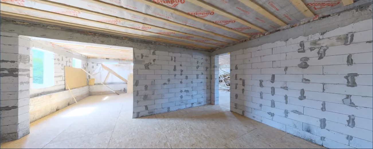 Interior Construction spherical panorama demonstration